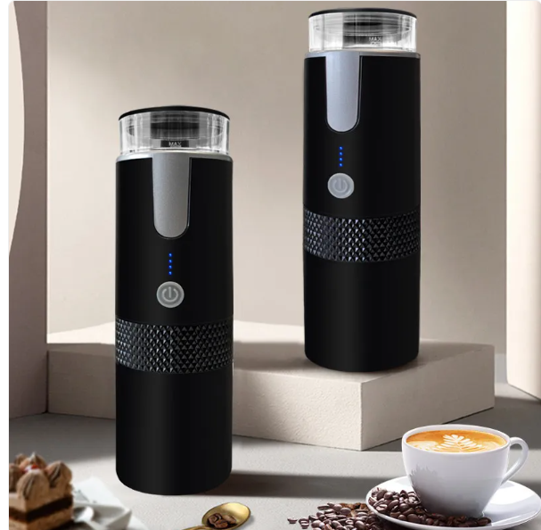 Portable Wireless Electric Coffee Machine — Fresh Coffee Anywhere.