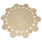 Natural Jute Area Rug for Living Room and Office