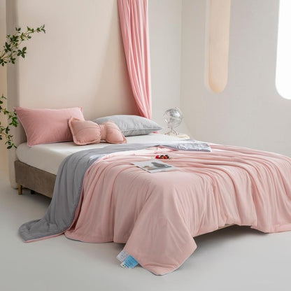 Cooling Silk Summer Blanket