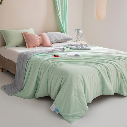 Cooling Silk Summer Blanket