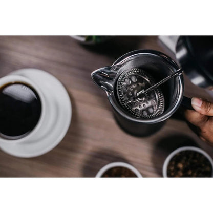 Coffee Worth Waking Up For — Insulated Stainless Steel French Press (34 oz)