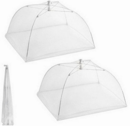 Foldable Mesh Food Cover Set — Reusable & Collapsible