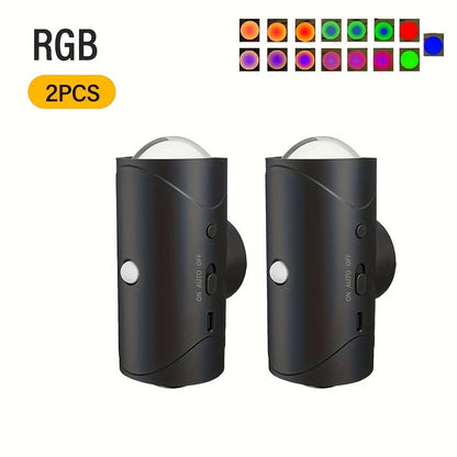 LED Motion Sensor Wall Sconce Night Light, Set of 2