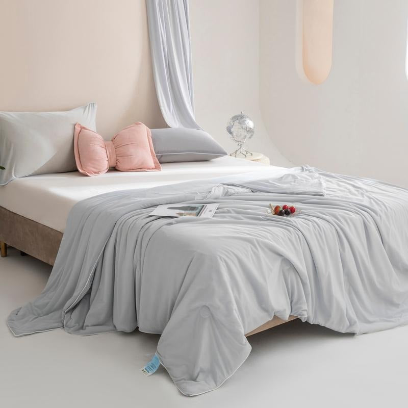 Cooling Silk Summer Blanket