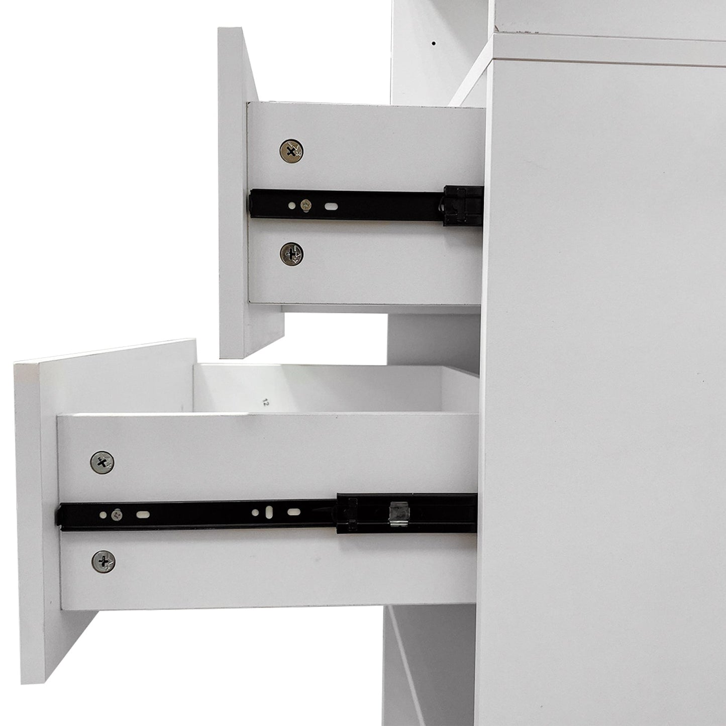 A Place for Everything — Modular Wooden Closet Organizer with 2 Drawers & 3 Shelves