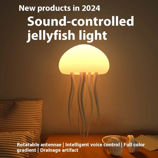 💡 Cozy Glow Jellyfish Lamp — Relaxing Mood Light for Your Home