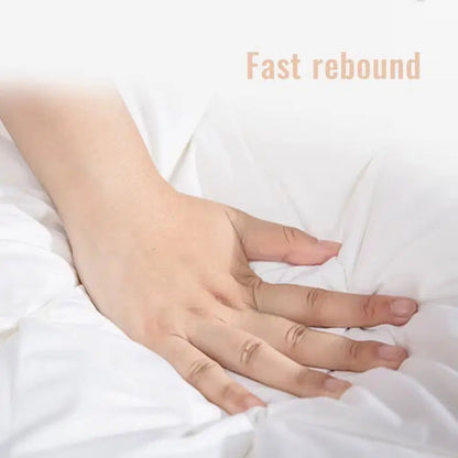 The Sleep Upgrade — DreamNest Luxury Goose Down Pillow