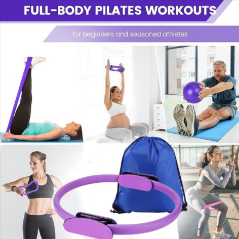 13-Piece Yoga &amp; Pilates Set.