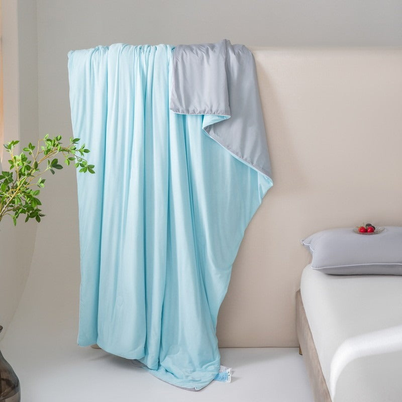 Cooling Silk Summer Blanket