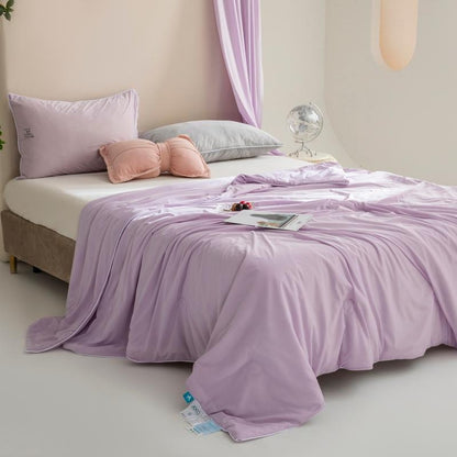 Cooling Silk Summer Blanket
