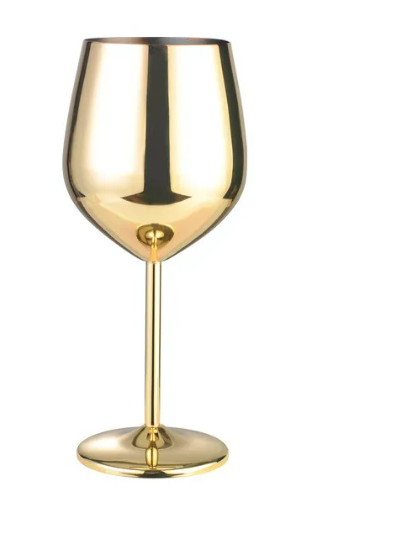 Stainless Steel Wine Glass — Unbreakable & Insulated for Any Occasion.