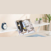 COMHOMA Height Adjustable desk Electric Drawer Monitor stand 3 Height Tablet stand White