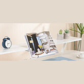 COMHOMA Height Adjustable desk Electric Drawer Monitor stand 3 Height Tablet stand White Jonine&