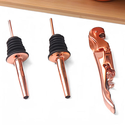 Mixology Bartender Kit — 10-Piece Bar Tool Set with Bamboo Stand