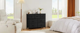 JHK Desser For Bedroom With 7 Fabric Drawers Organizer Storage Closet Chest Clothes For Living Room Display Cabinet Of Furniture Jonine&