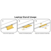 COMHOMA Height Adjustable desk Electric Drawer Monitor stand 3 Height Tablet stand White Jonine&