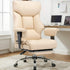COMHOMA Big and Tall Office Chair 400lbs High Back Leather Executive Chair with Ergonomic Lumbar Support & Pocket Spring Cushion Jonine&