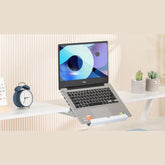 COMHOMA Height Adjustable desk Electric Drawer Monitor stand 3 Height Tablet stand White Jonine&