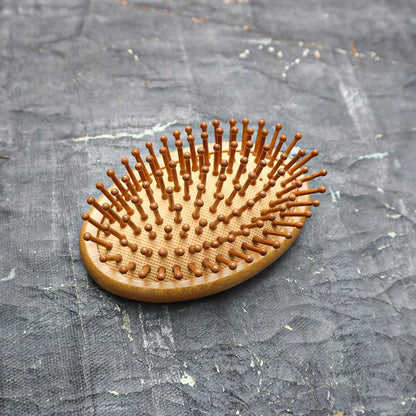 Bamboo Hair Brush Set for Gentle, Sustainable Hair Care