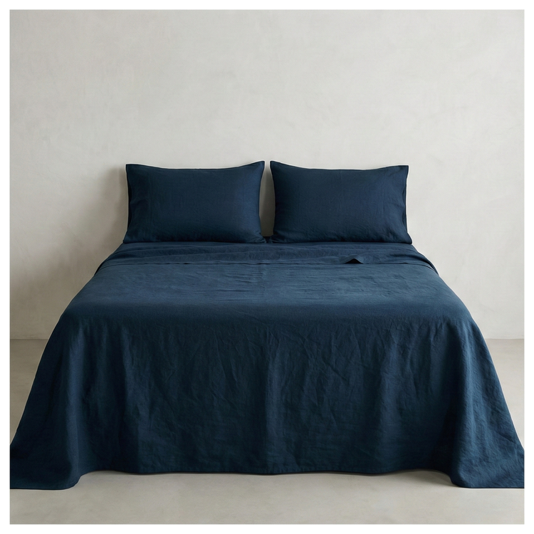 Linen Cotton Sheet Sets-21