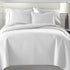Twin/Twin XL Lightweight White Ultra Soft 2-Piece Microfiber Quilt Set FastFurnishings