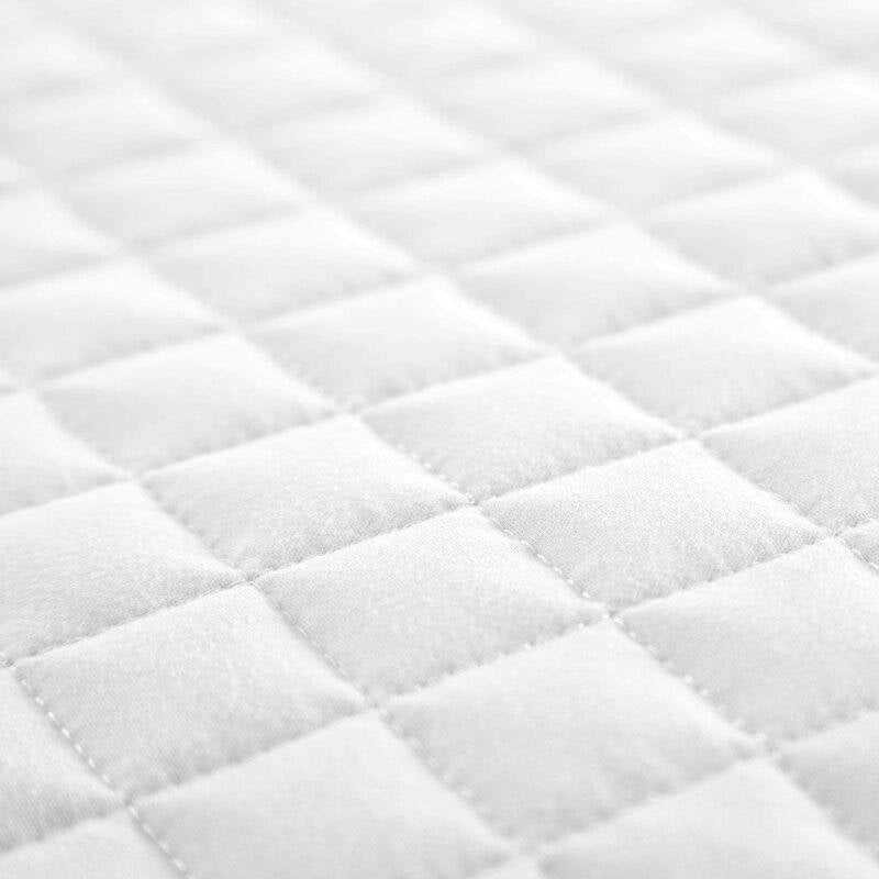 Twin/Twin XL Lightweight White Ultra Soft 2-Piece Microfiber Quilt Set FastFurnishings