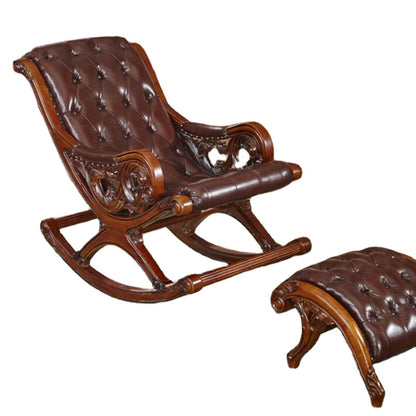 Womb-Style Rocking Lounge Chair — French-Inspired Design