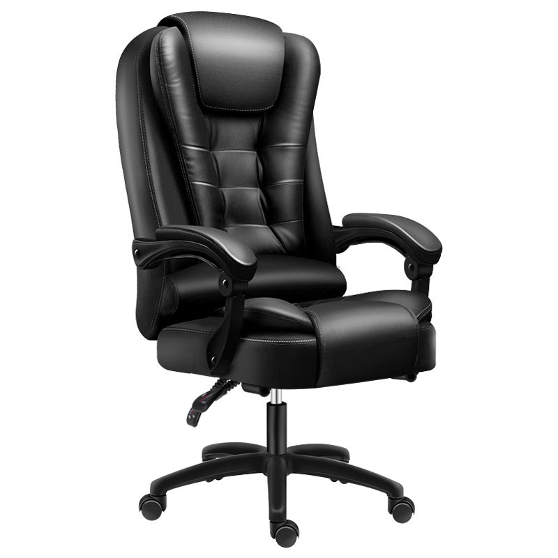Luxury High-Back Executive Leather Office Chair
