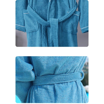 Wrap Yourself in Calm — 100% Cotton Terry Bathrobe