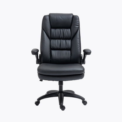Luxury Leather Rotating &amp; Lifting Office Chair