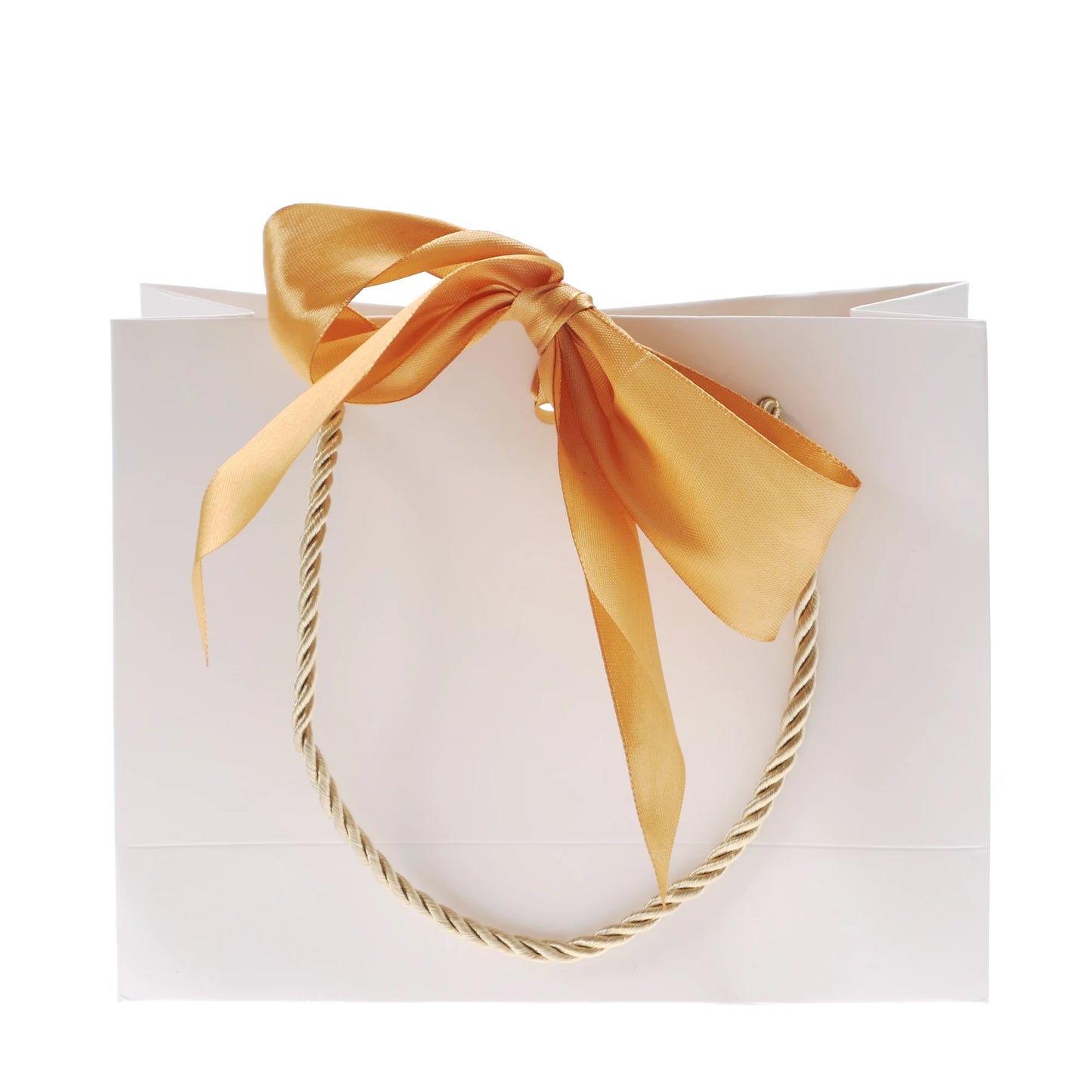 Bow Ribbon Paper Gift Bags with Handles