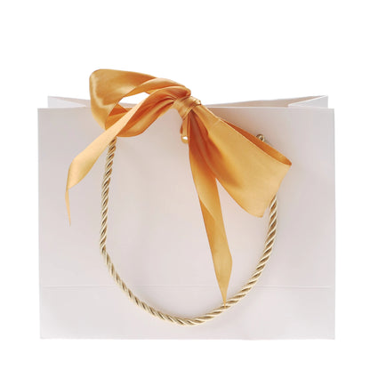 Bow Ribbon Paper Gift Bags with Handles