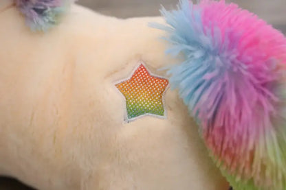 Large Unicorn Plush Pillow — Soft Stuffed Animal &amp; Gift for Girls