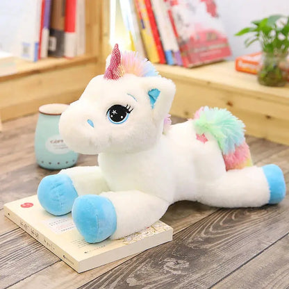 Large Unicorn Plush Pillow — Soft Stuffed Animal &amp; Gift for Girls Jonine’s Corner