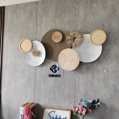 Luxury Flora Flower Metal Wall Decor (135x59cm)