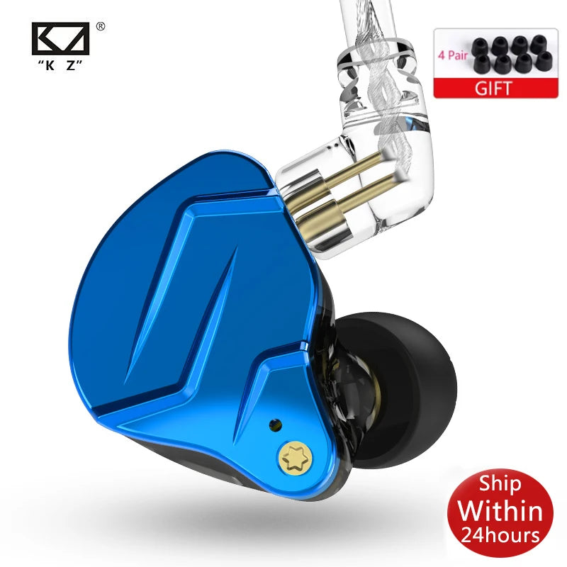 Studio-Quality Sound, Anywhere — KZ ZSN Pro X Hybrid In-Ear Earphones