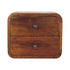 Mini Curved Chestnut Wall Mounted Bedside for resale