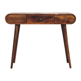 Chestnut Dressing Table with Foldable Mirror wholesalers-1