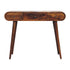 Chestnut Dressing Table with Foldable Mirror for resale-0