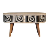 IN3384 - Edessa Bone Inlay Coffee Table for resale-0