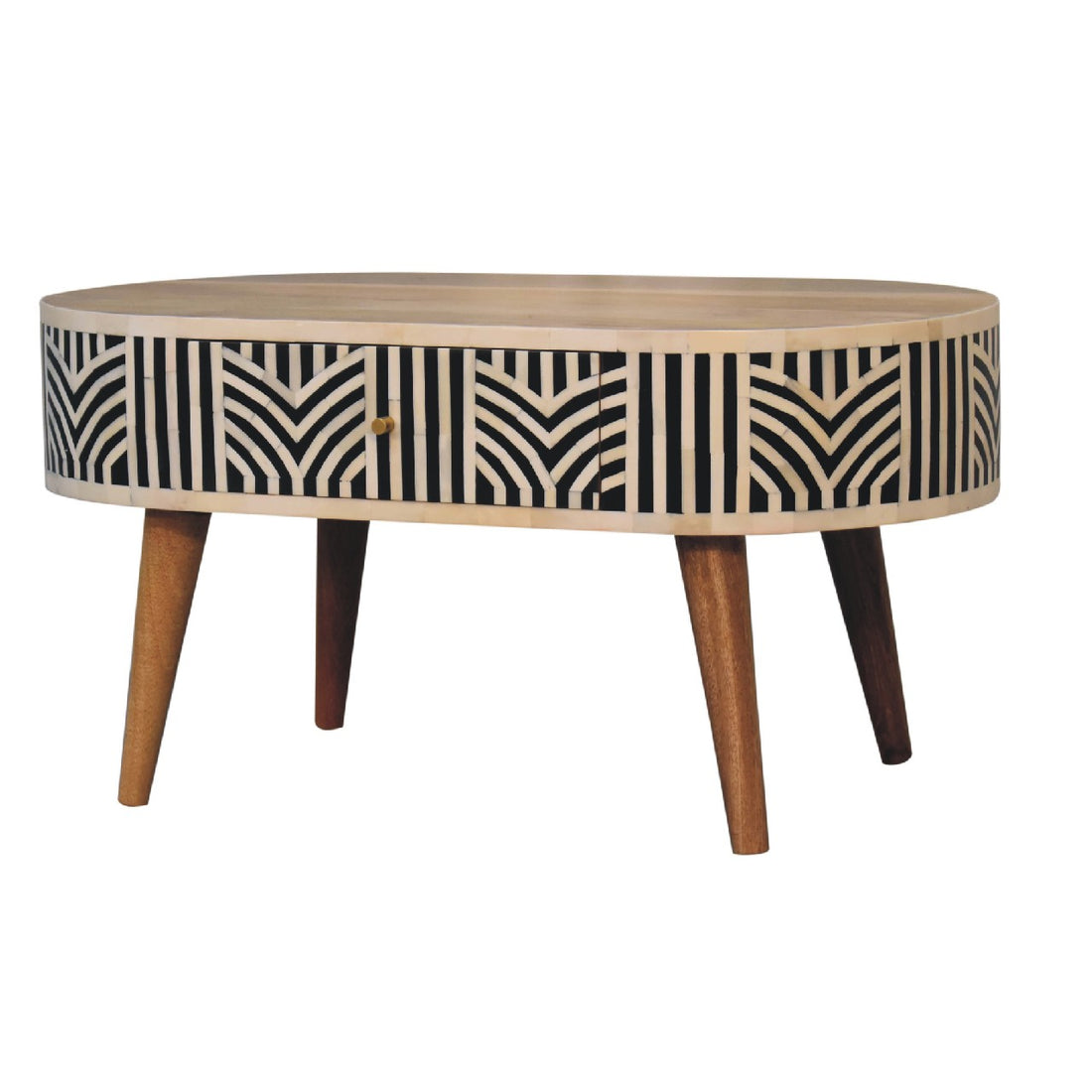 Edessa Bone Inlay Coffee Table-The Conversation Piece