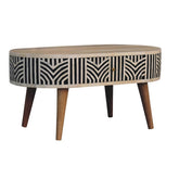 wholesale IN3384 - Edessa Bone Inlay Coffee Table for resale-2