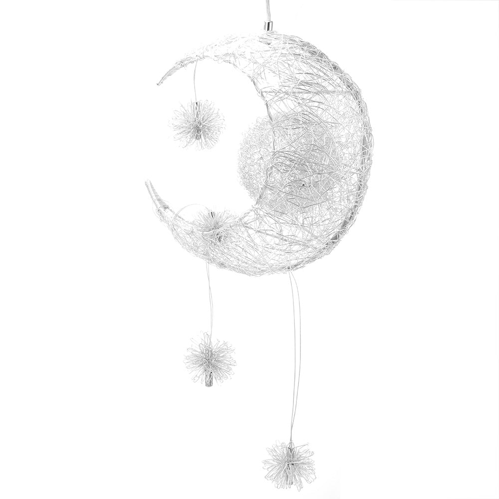 Moon and star shape pendant light for bedroom or living room decoration