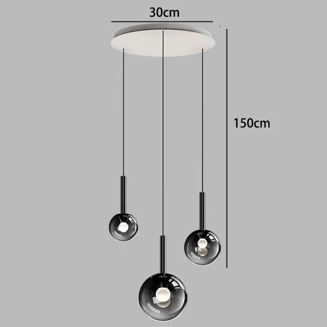 Nordic Stair Chandelier — Living &amp; Dining Room Pendant Ceiling Light