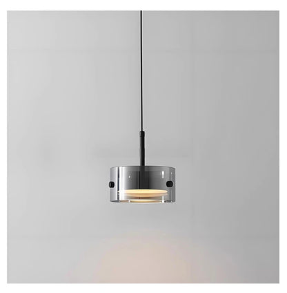 Nordic Glass LED Pendant Lamp — Modern Luxury Hanging Light for Dining Room & Living Room
