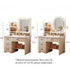 Small Space, Big Ritual — Compact Dressing Table with Mirror & Storage