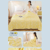Cool Breathability Summer Quilt Multi-functional Cotton Gauze Fabric Towel Blanket Thin Breathable Duvet Skin-friendly Comforter Jonine’s Corner