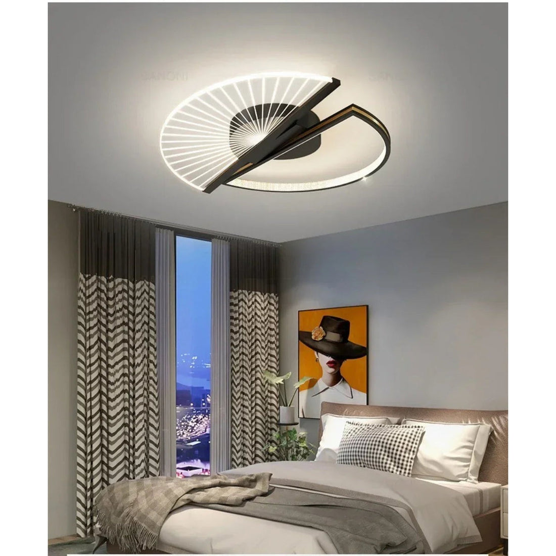 The Circle of Light — Modern Minimalist Ring LED Chandelier for Living Room &amp; Dining