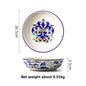 Hand-Painted Ceramic Steak Plate — Irregular Western Dinnerware