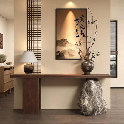Luxury Minimalist Console Table — Custom Entryway &amp; Living Room